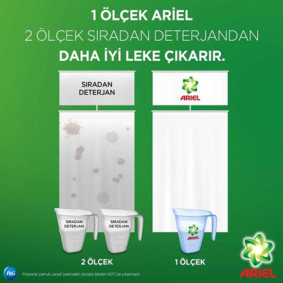 Picture of Ariel Toz Çamaşır Deterjanı 7 kg 46 Yıkama Dağ Esintisi Renkli Aqua Pudra