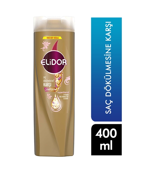 Picture of Elidor Şampuan 400 ml Şaç Dökülmesine Karşı