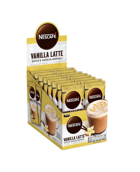 Picture of Nescafe Latte Vanilya Aromalı 14,5 gr 24'lü Paket