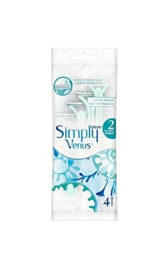 Picture of Gillette Venus Simply2 Disposable  Razor 4's