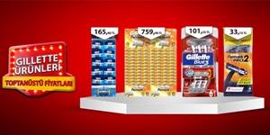Gillette Özel Ürünler kampanya resmi