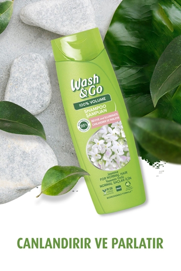 Picture of Wash & Go Şampuan 360Ml Yasemin Normal Saç