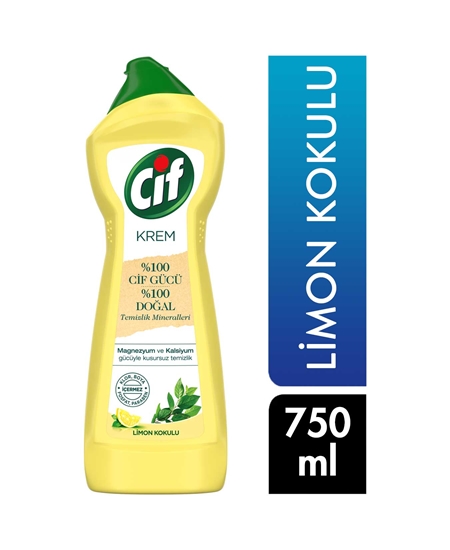 Picture of Cif Krem Temizleyici 750 ml Güç & Işıltı Limon