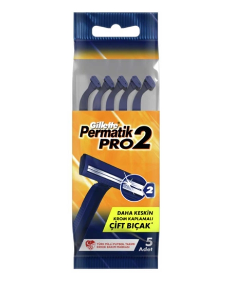 Picture of Gillette Permatik Pro 2 Tıraş Bıçağı 5'li Poşet