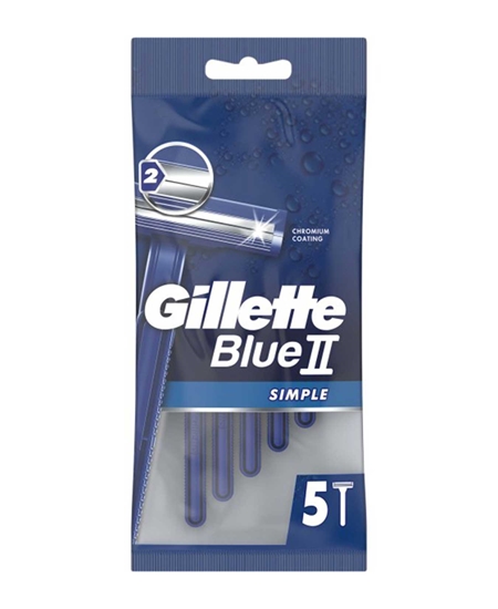 Picture of Gillette Blue 2 Tıraş Bıçağı 5'li Poşet Simple