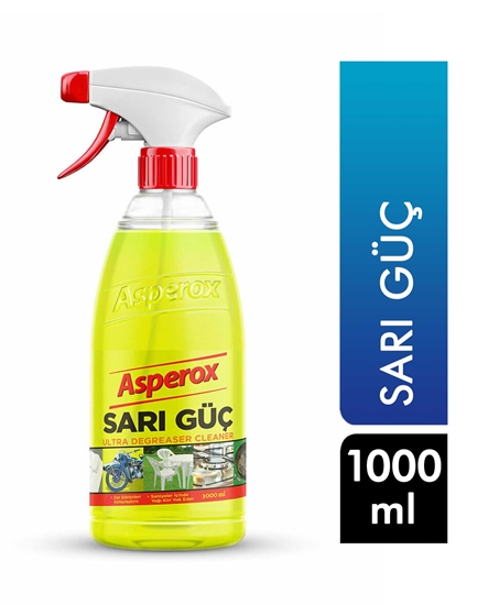 Picture of Asperox Yellow Power Oil and Dirt Remover 1000 ml Spray - Aktüel