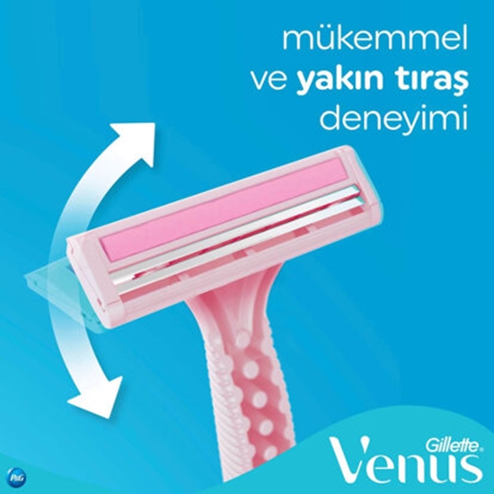 Picture of  Gillette Venus2 Simply Basic Disposable Razor Pink 5's