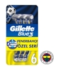 Picture of Gillette Blue 3 Tıraş Bıçağı 6'lı Blister Fenerbahçe