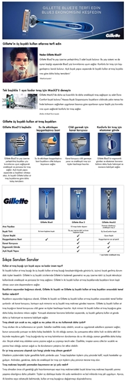 Picture of Gillette Blue3 Cool Disposable Razor 6+2 Blister