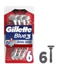 Picture of Gillette Blue 3 Pride Razor 6 Pack  