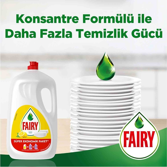 Picture of Fairy Sıvı Bulaşık Deterjanı 2600 ml Limon