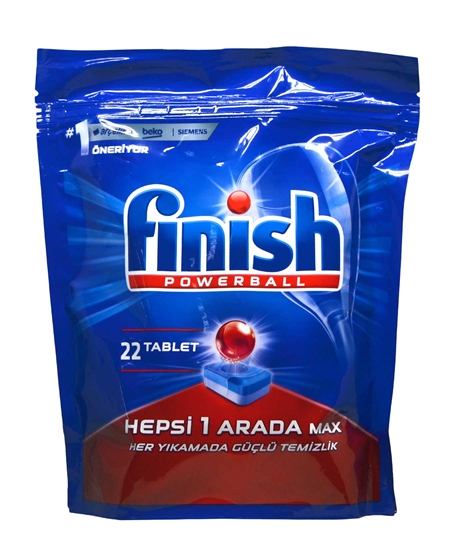 Picture of Finish Powerball Bulaşık Makinesi Tableti 22'li  Hepsi Bir Arada