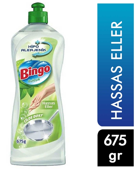 Picture of Bingo Sıvı Bulaşık Deterjanı 675 gr Hassas Eller