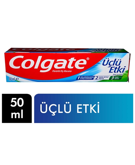 Picture of Colgate Diş Macunu 50 ml Üçlü Etki Yeni Paket