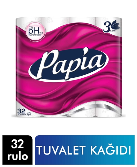 Picture of Papia Tuvalet Kağıdı 32 Rulo