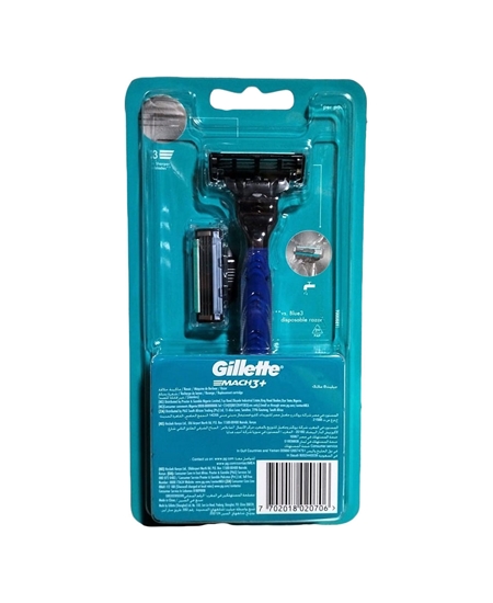 Picture of Gillette Mach3 Razor with  2 Refill Blade